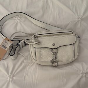 White  belt  Bag